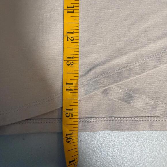 Sunday Best Aritzia Women's Size M Skirt Beige Mini Stretch‎ Pencil - Picture 4 of 7